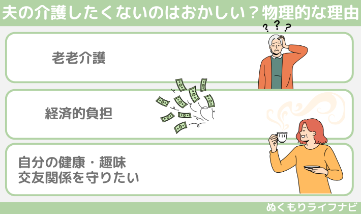 50代夫の介護をしたくないのはおかしい？