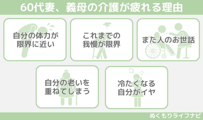 60代の妻、義母の介護が疲れる理由